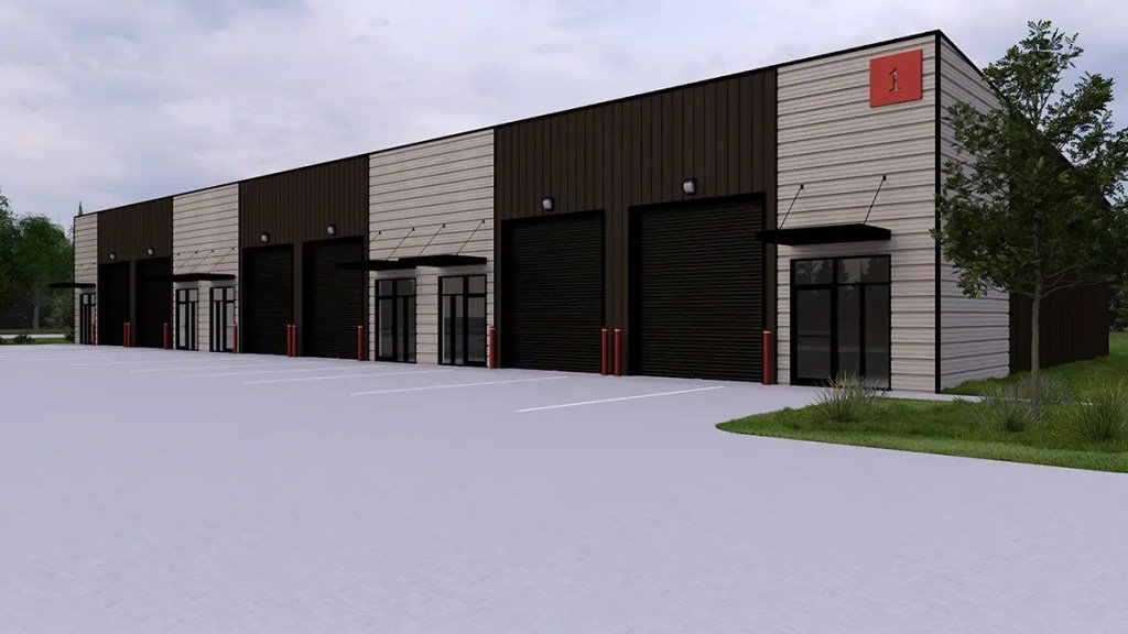 Customizable warehouse and office space